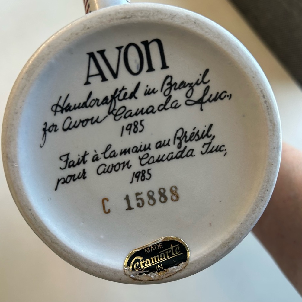 Vintage  Avon 1985 Great American  Baseball Beer Stein - Picture 5 of 8